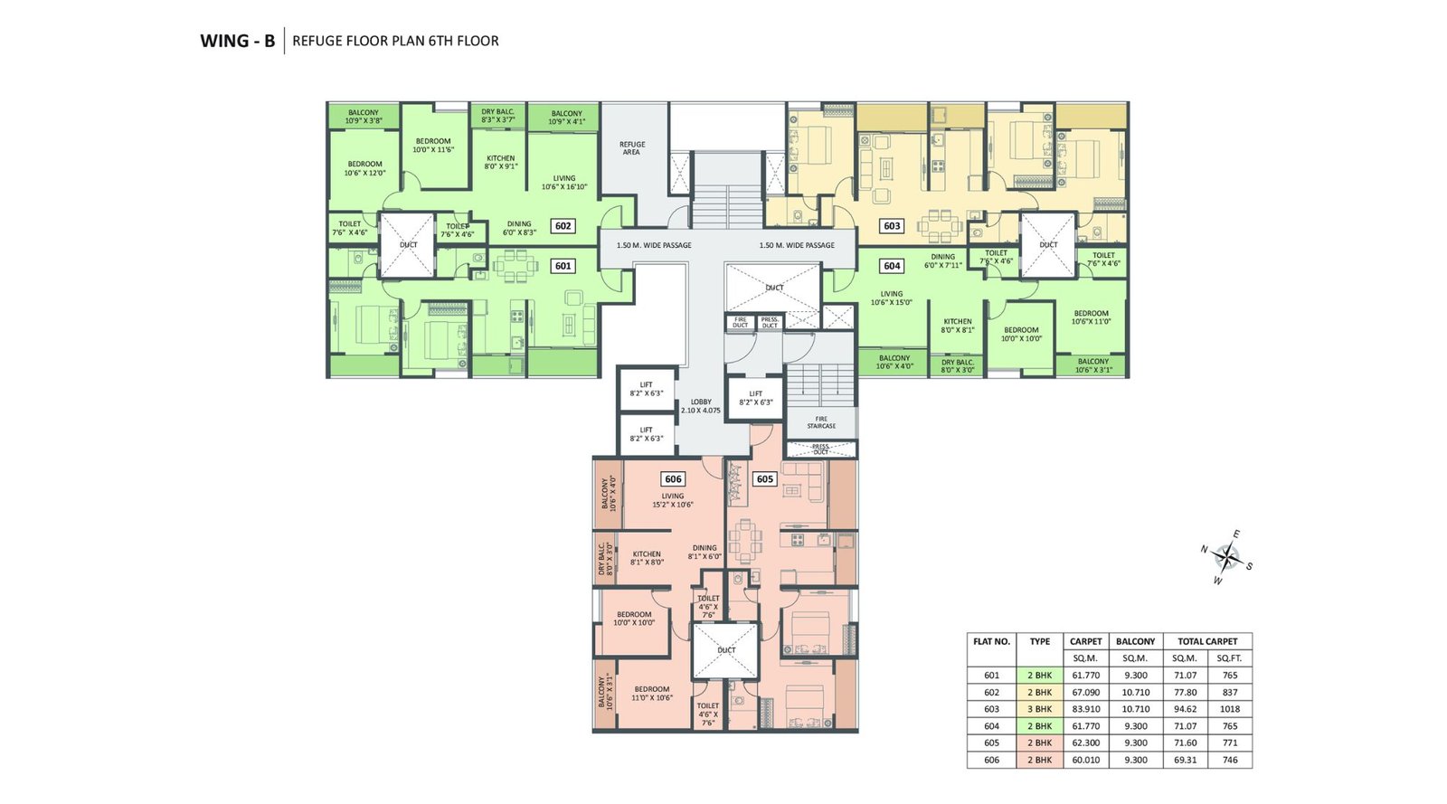 Basil-Fab-11-Typical-Floor-PlanB-Wing-6th Floor-Refuge-Floor